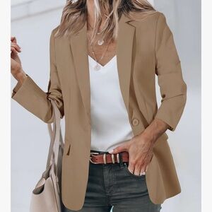Cicy Bell Women's Tan Blazer